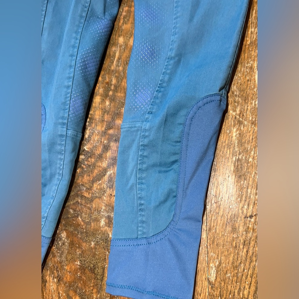 Piper Smartpak Teal Equestrian Pants - Picture 5 of 8